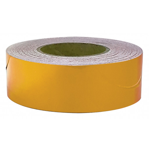 50mm x 45.7mtr - Class 2 Reflective Tape - Yellow (RT3Y)