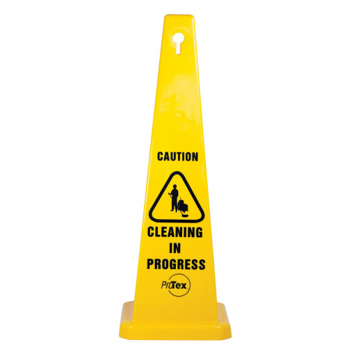 890mm Safety Cone - Caution Cleaning In Progress (STC02)