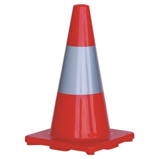 ProChoice Orange Traffic Cone with Reflective Strip 450mm  (TC450R)