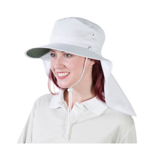 Uveto L-XL WHITE Tammin Broad Brim Sun Hat