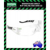 MSA Spectacle Safety Glasses Cage, Clear Antifog