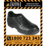 Mongrel Black Slip On Shoe Safety Work Boot Victor Footwear Shoe (315085)
