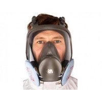 Medium 3M P3 Full Face Respirator Mask 6800 + 2138 Filters