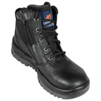 Size 9.5 Mongrel Black ZipSider Boot (261020)