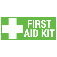 450x200mm - Poly - First Aid Kit (517OLP)
