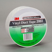 3M Vinyl Duct Tape 3903 White 50.8mm x 45.7m (70007506994)