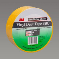 3M Vinyl Duct Tape 3903 Yellow 50.8mm x 45.7m (70007507034)