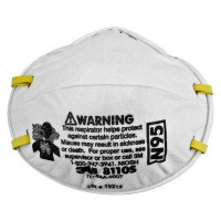 (Case of 8 boxes) 3M P2 Cupped Particulate Respirator - Small (8110S),Respiratory Products