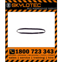Skylotec attachment sling Loop 35 kN - Top stitched BLACK hose strap 25mm wide