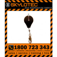 Skylotec HSG HK - SRL 5m, 5mm galcable with impact indicating swivel d_action 45kN steel snap hook, 23mm gate, 15kN side load (FASK HSG-002-5)