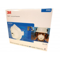 3M P2 N95 9322A+ Respirator Aura Flat Fold mask- PK 10 