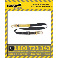 Beaver 1.5mtr Pole Strap Adjustable With 2 Double Action Hook  (Bp02111.5)