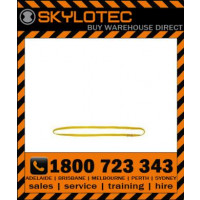 Skylotec attachment sling loop 35 kN - Top stitched YELLOW hose strap 25mm wide (L-0010-GE-1.5) 1.5m length