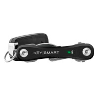 KeySmart Pro with Tile Smart Location fit 10 Keys BLK