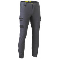 Bisley Flex & Move Stretch Cargo Cuffed Pants Charcoal