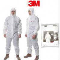 XL 3M Disposable Protective Coverall White Type 5/6 (4515)
