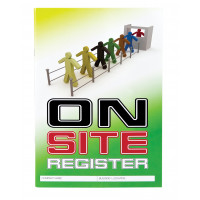 On Site Register Logbook - A4 Size (LB102)