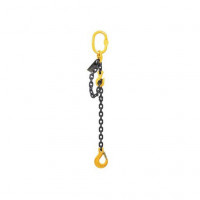 7mm Single Leg Chain Sling (Clevis Self Locking Hook) 1m to 3m