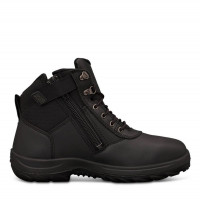 Oliver 140mm Black Zip Sided Boot (26-660)
