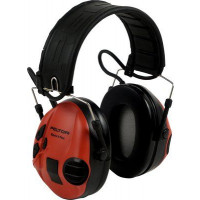 3M Red/Black Folding Headband Format Headset Level Dependent, Standard Headset Class 4 SLC80 24dB (XH001650056)