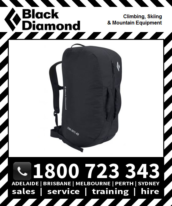 black diamond stone duffel 42