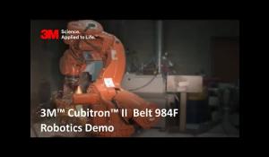 3M™ Cubitron™ II  Belt 984F Robotics Demo